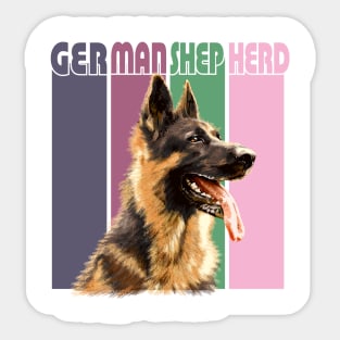 German Shepherd Sticker